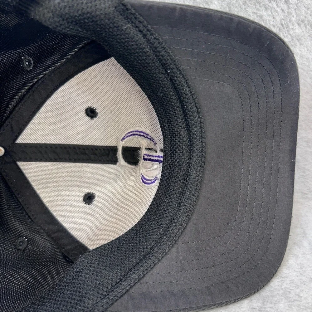 CR Logo Youth Black OC Sports Baseball Hat MLB Team Cap Adjustable OSFM